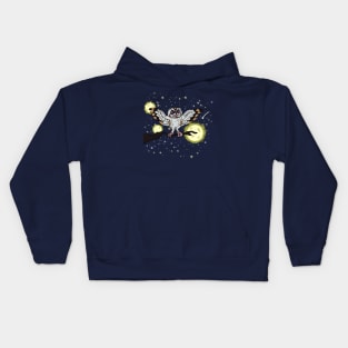 3 Moon Owl Kids Hoodie